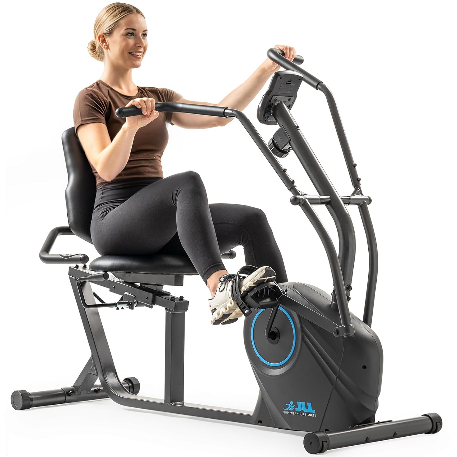 Home Gym Custom - Smart Magnetic Recumbent Bike with App,