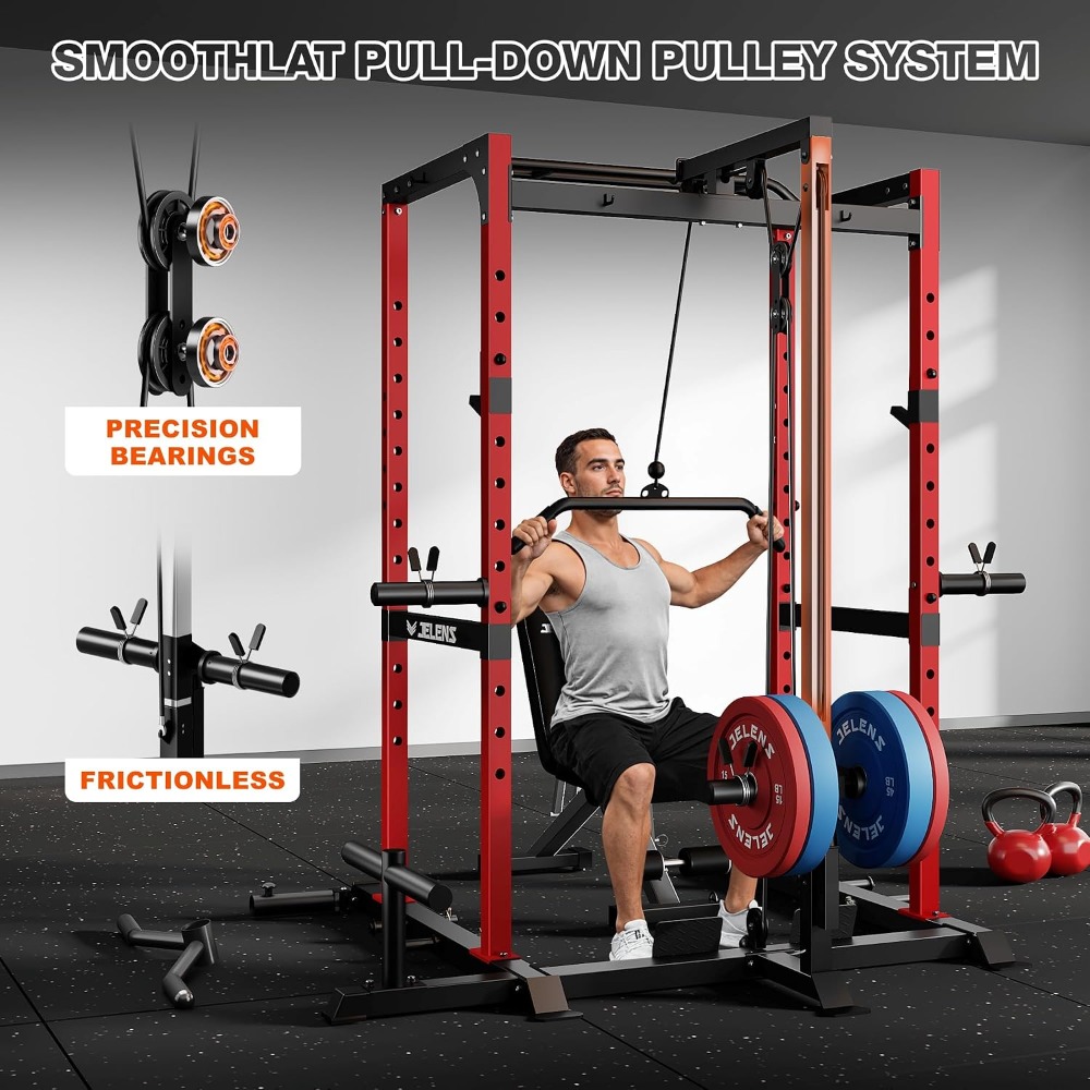 Home Gym Custom - 2000LBS Multi Function Squat Power Cage
