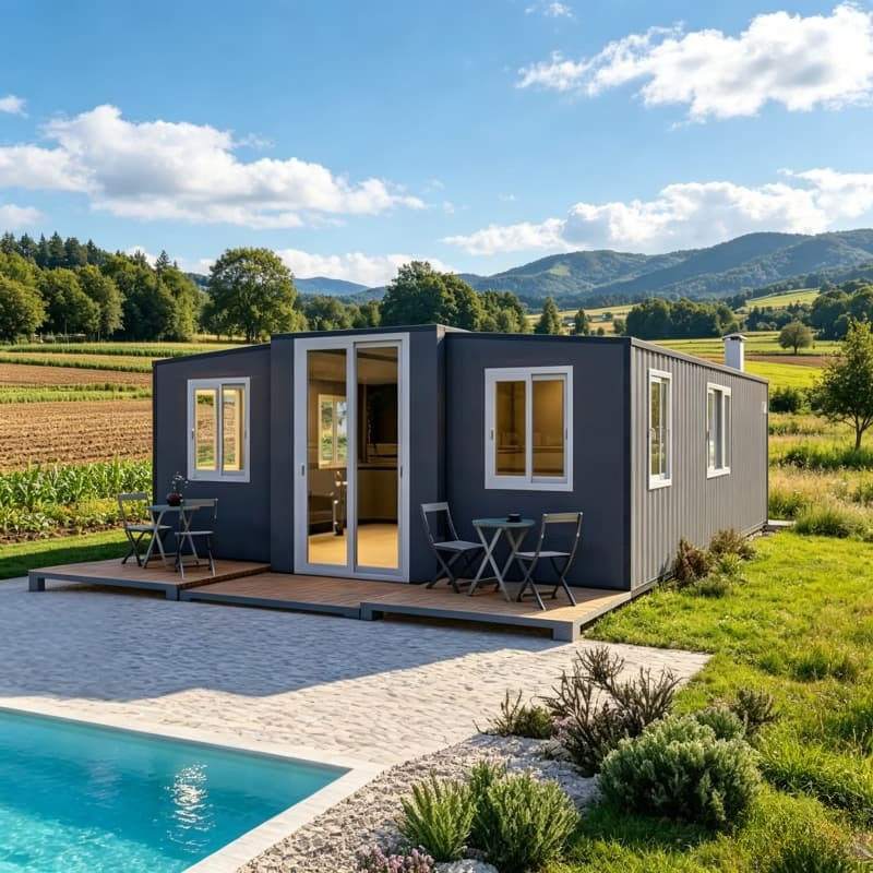 Home Gym Custom - Expanding Container Homes 40ft Foldable Prefab