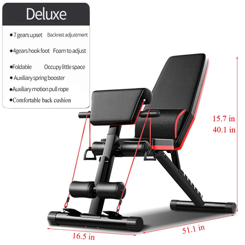 Home Gym Set - Popular Home Exercise Gym Adjustable Folding