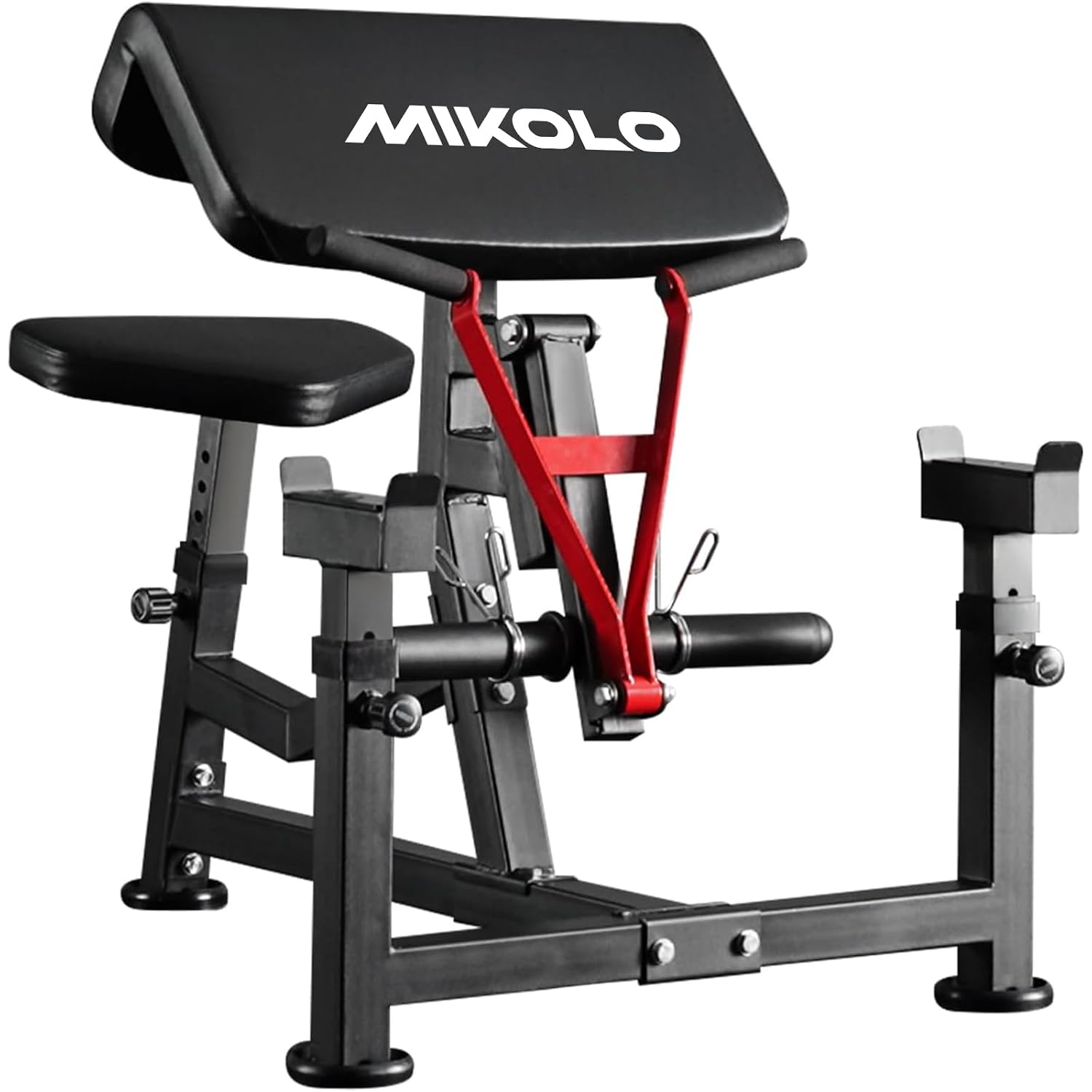 Home Gym Custom - Plate Loaded Bicep Curl Machine &