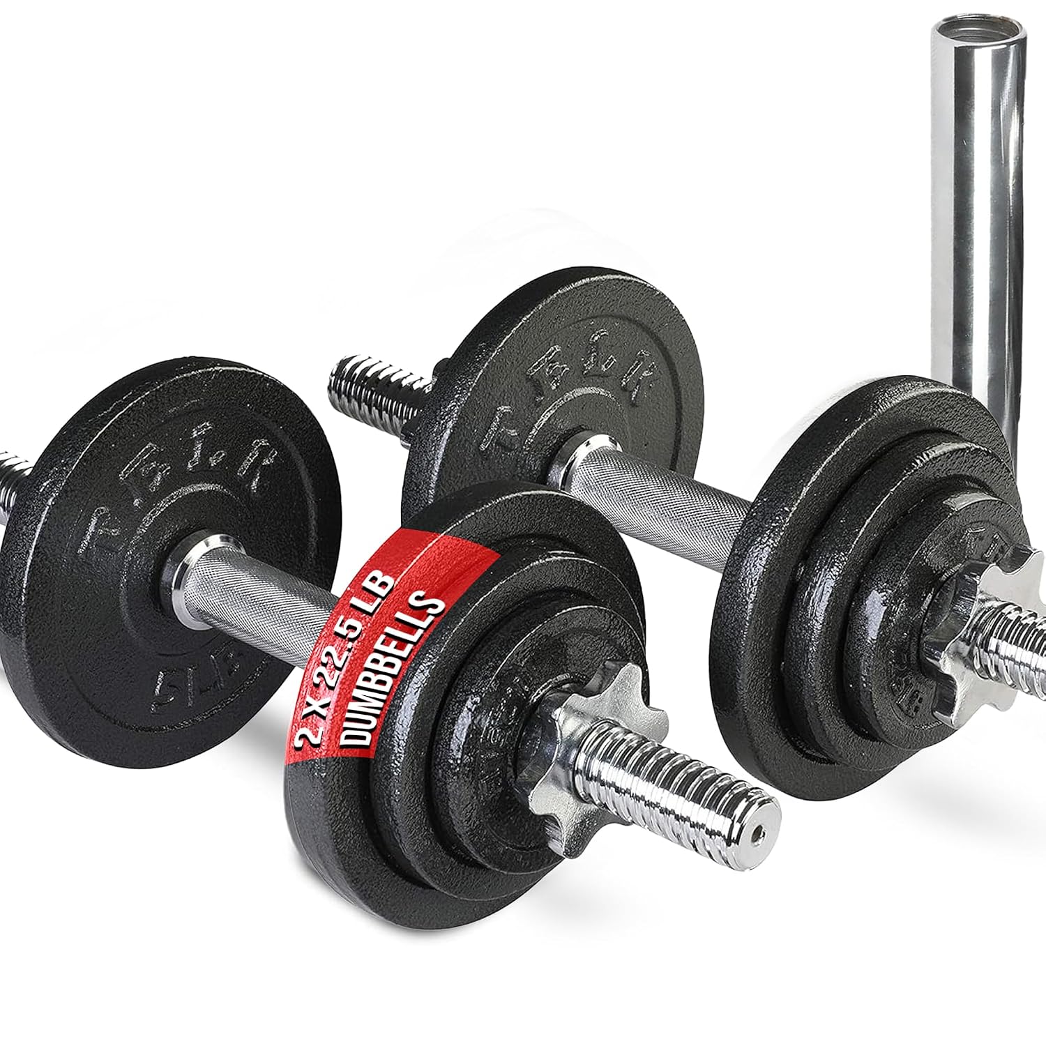 Home Gym Custom - Adjustable Dumbbell Set with Cast Iron