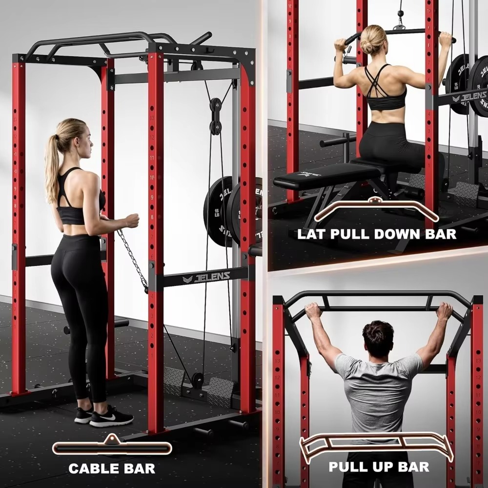 S21 Power Cage Multi-Function  - đánh giá và giá Home Gym Rack With Cables