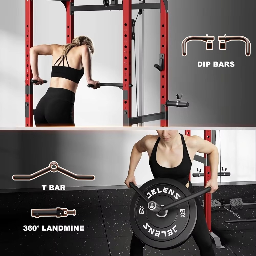 S21 Power Cage Multi-Function  - đánh giá và giá Home Gym Rack With Cables