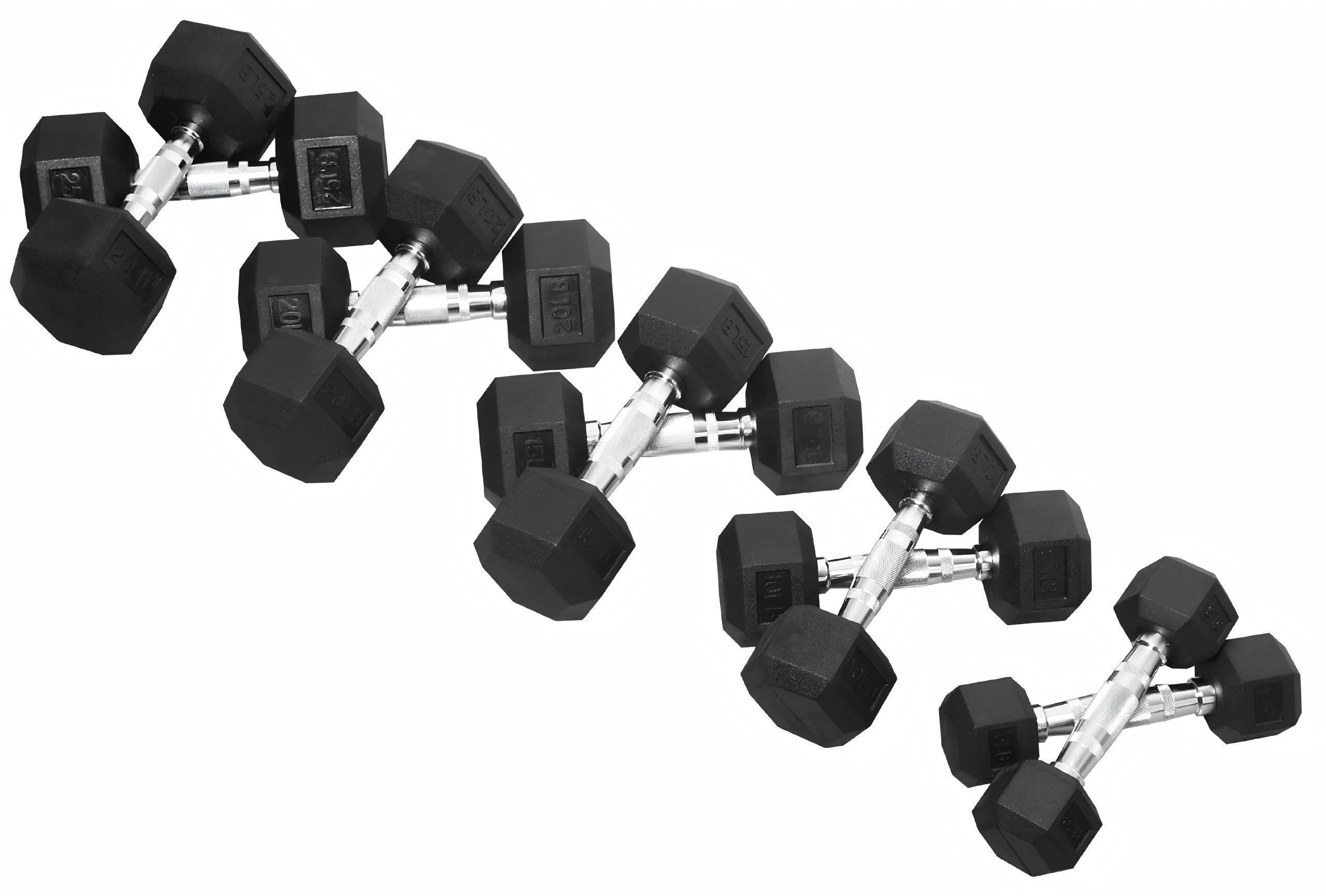 Premium Rubber Coated Hex Dumb - đánh giá và giá Home Gym Custom