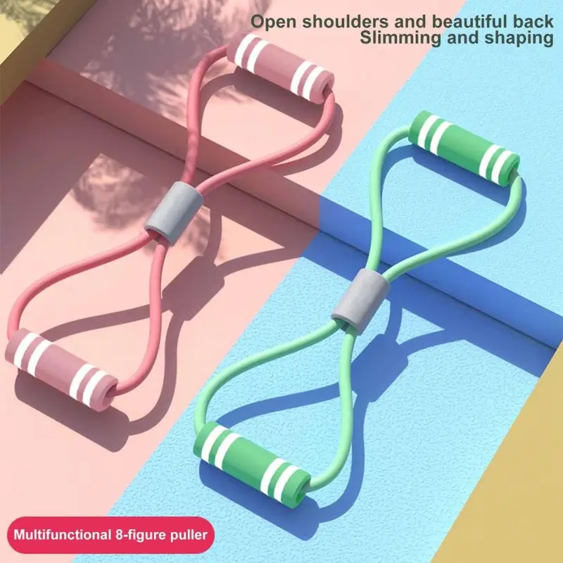 Fitness Resistance Band with H - đánh giá và giá Home Gym Resistance Machine