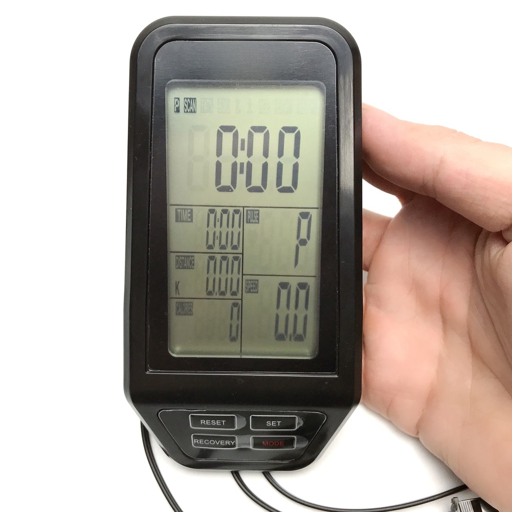 Black Exercise Bike Computer D - đánh giá và giá Home Gym Hyrox