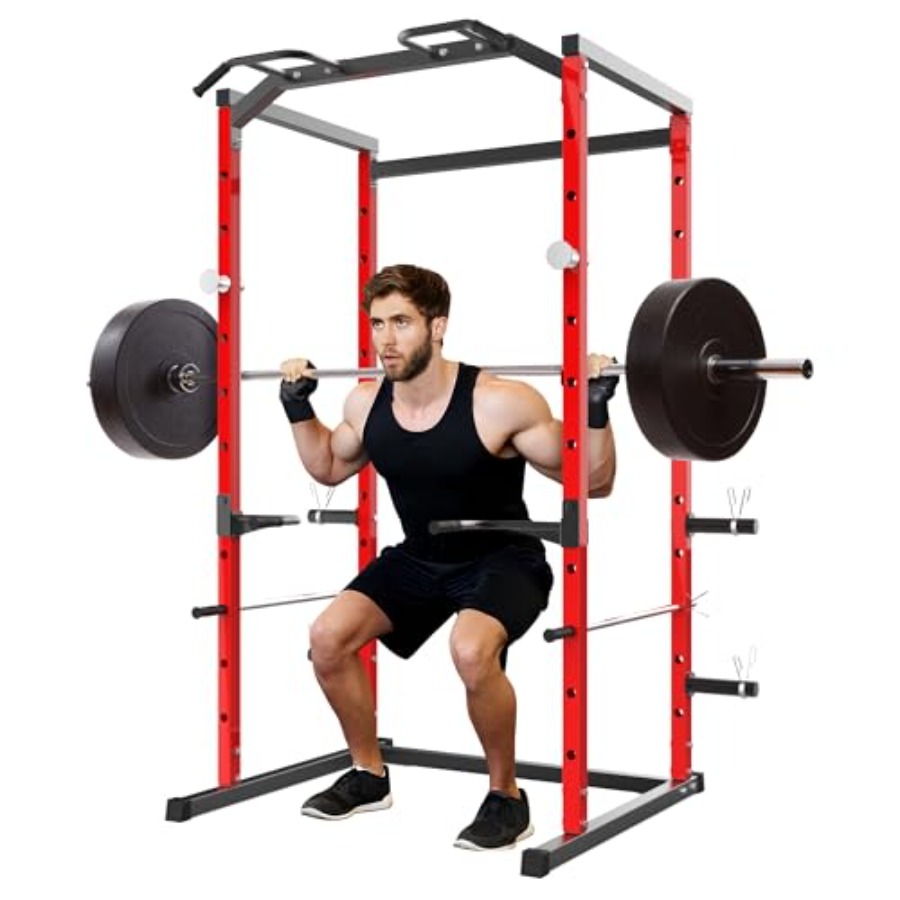 Heavy-Duty Power Cage with Pul - đánh giá và giá Home Gym Pull Up
