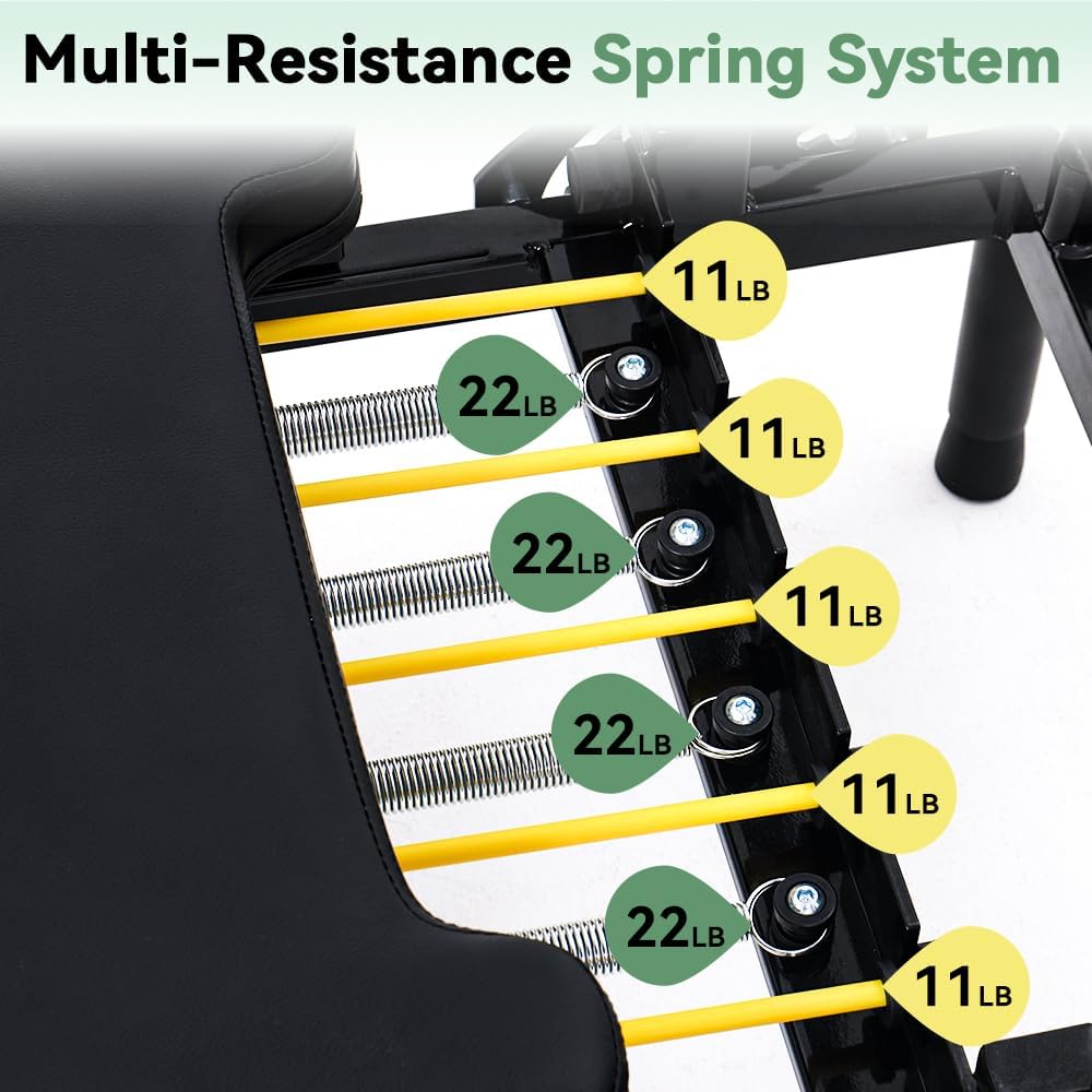 Foldable Pilates Reformer Mach - đánh giá và giá Home Gym Resistance Machine