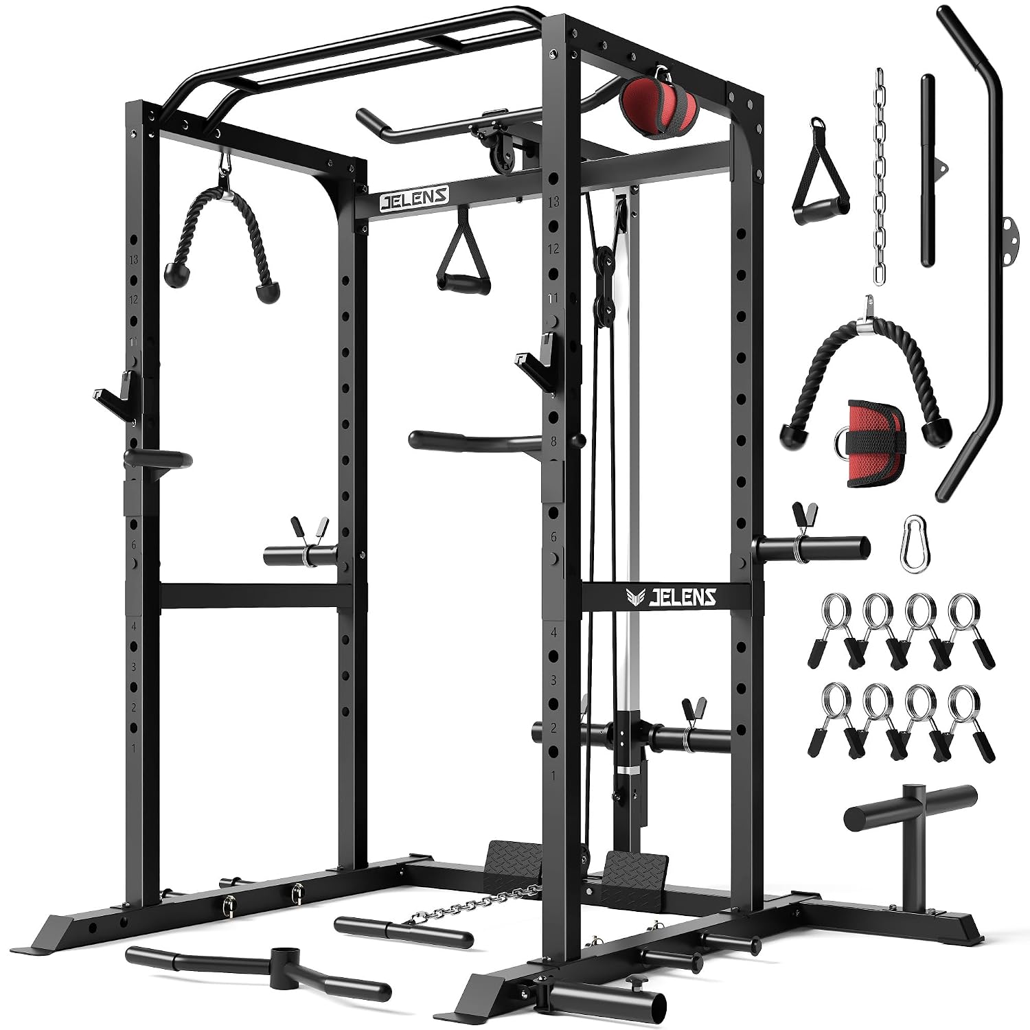Multi-Function Power Rack with - đánh giá và giá Home Gym Rack With Cables
