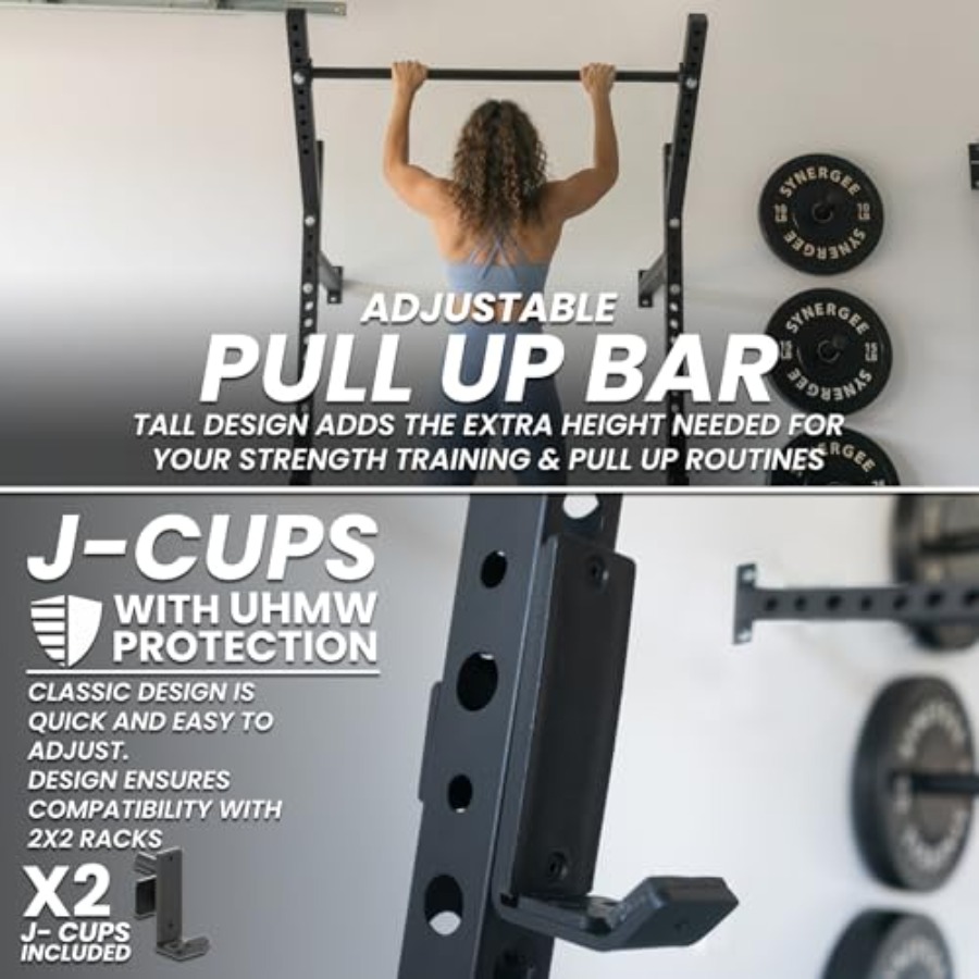 Wall Mounted Squat Rack for ho - đánh giá và giá Home Gym Pull Up