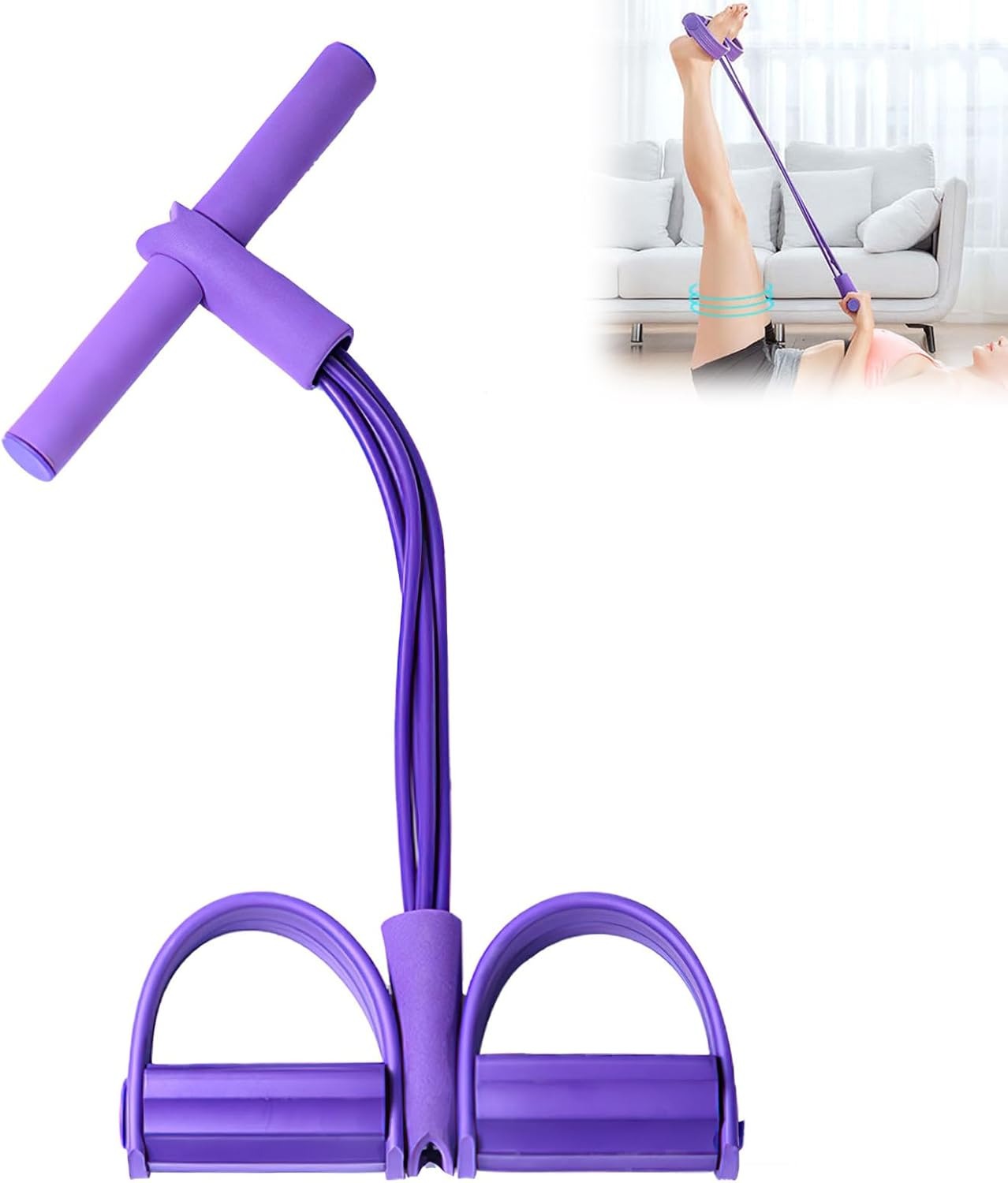 4-Tube Pedal Resistance Band M - đánh giá và giá Home Gym Hyrox