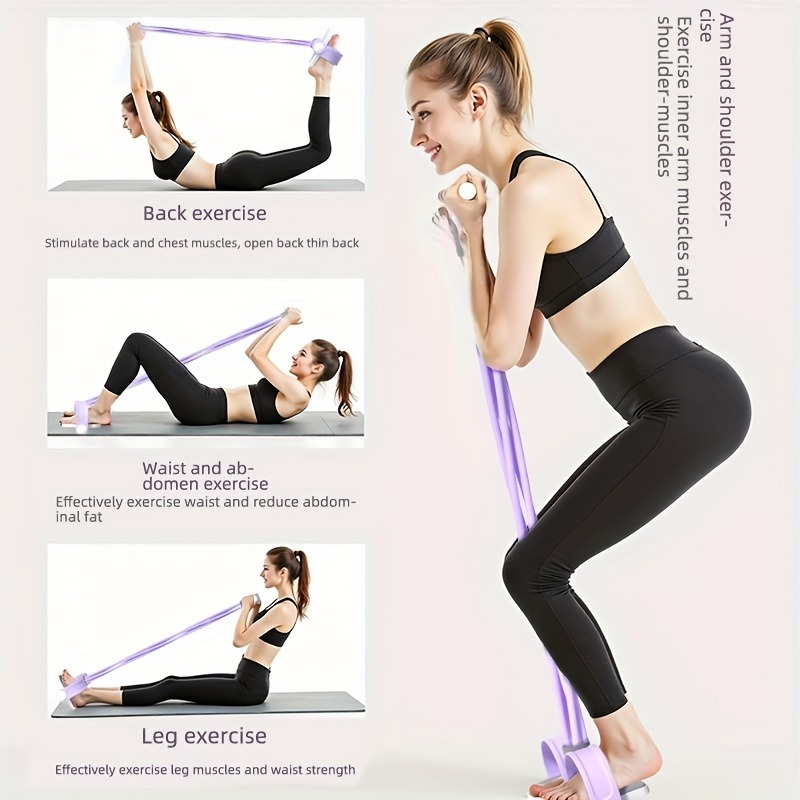 4-Tube Pedal Resistance Band M - đánh giá và giá Home Gym Hyrox