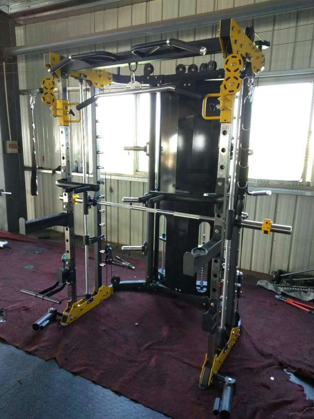 2026 Direct Manufacture All-in - đánh giá và giá Home Gym With Smith Machine