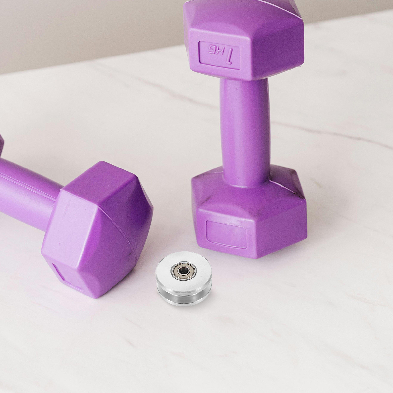 Aluminum Alloy U-Groove Fitnes - đánh giá và giá Home Gym Cable Pulley System