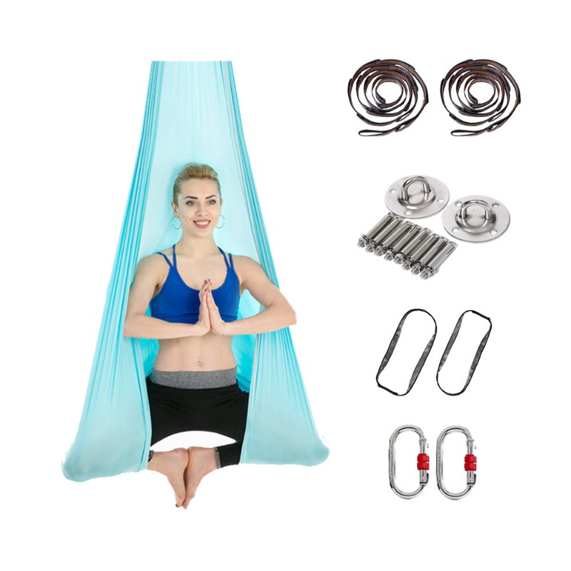 5 X 2.8 M Stretch Aerial Yoga  - đánh giá và giá Home Gym Set
