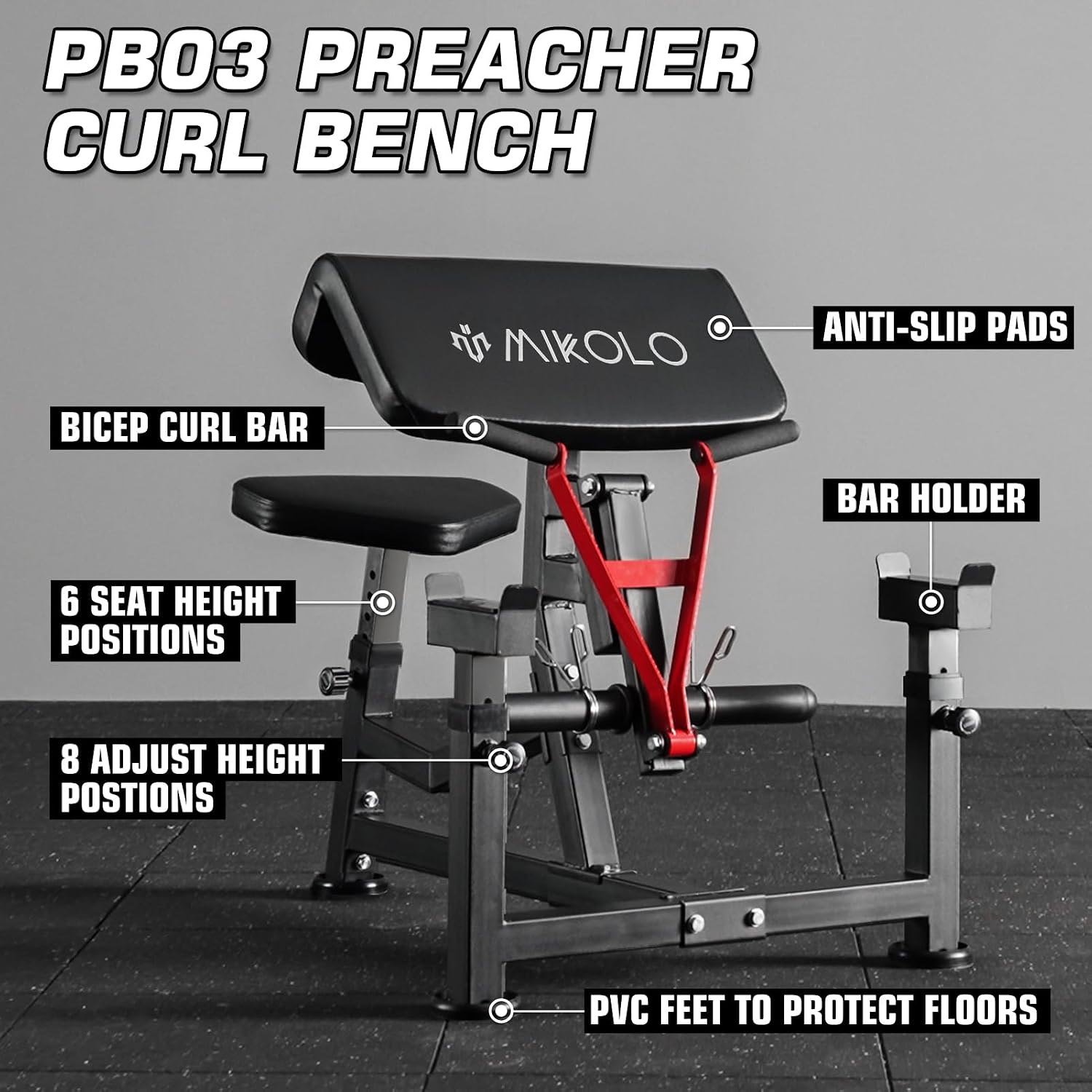 Plate Loaded Bicep Curl Machin - đánh giá và giá Home Gym Custom