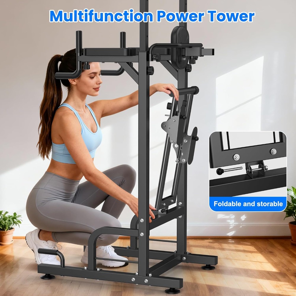 Multi-Function Power Tower for - đánh giá và giá Home Gym Pull Up