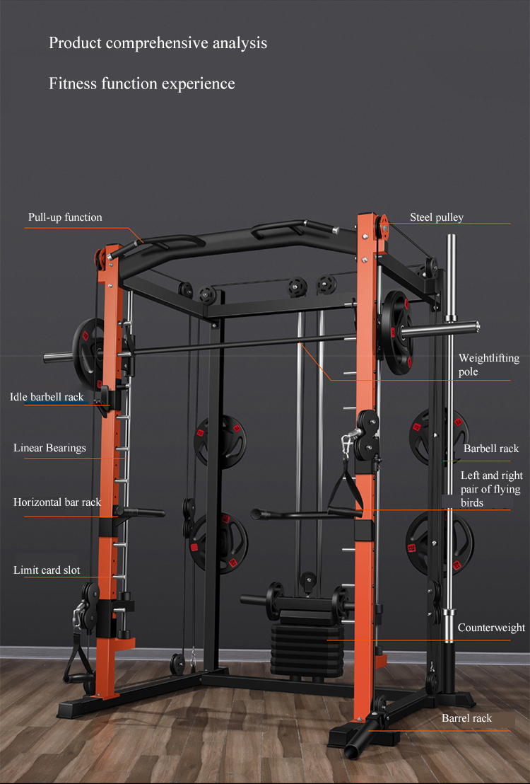 Multi Functional Home Gym Equi - đánh giá và giá Home Gym With Smith Machine