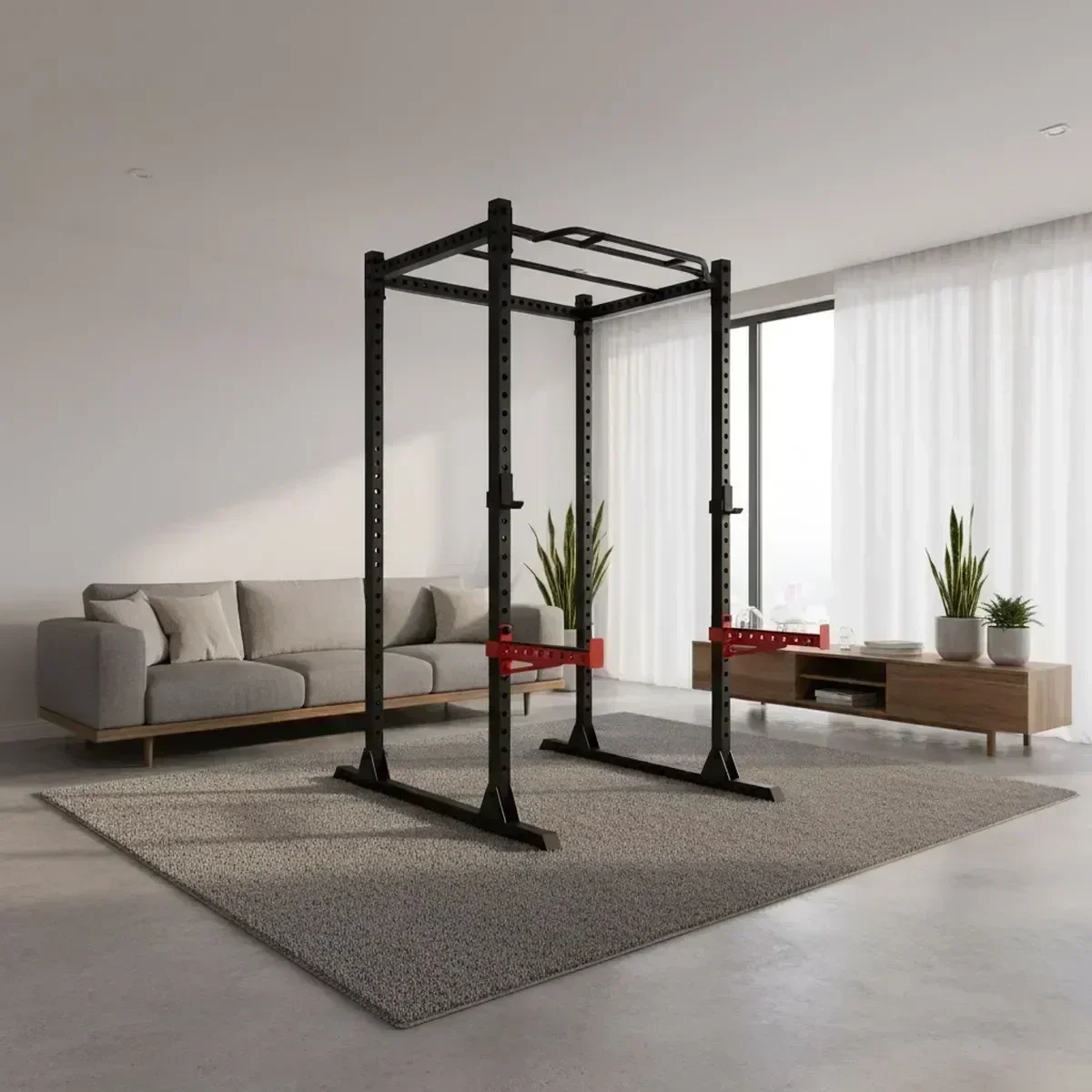 Adjustable Home Gym Squat Rack - đánh giá và giá Home Gym Pull Up