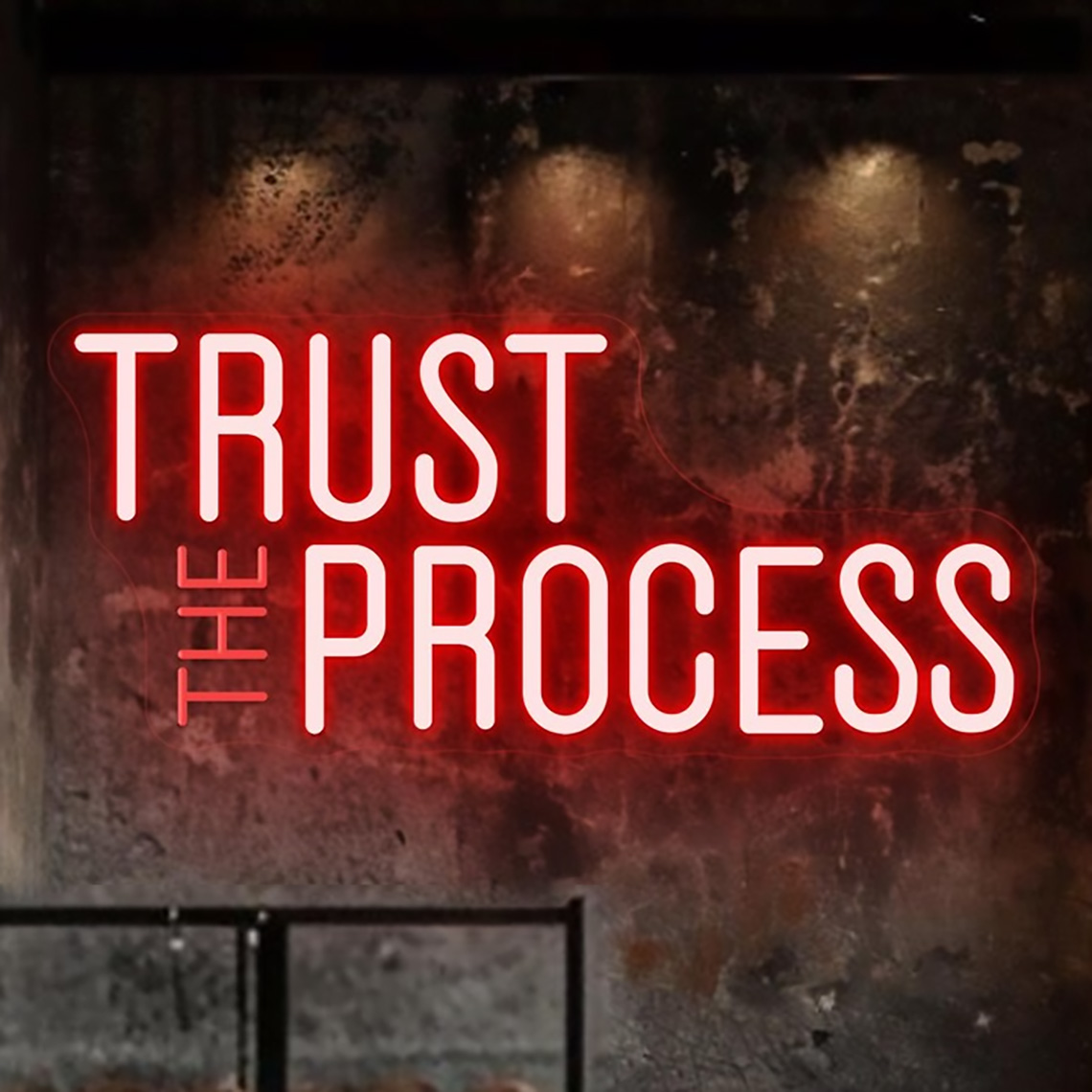 Trust The Process Neon Sign, C - đánh giá và giá Home Gym Custom