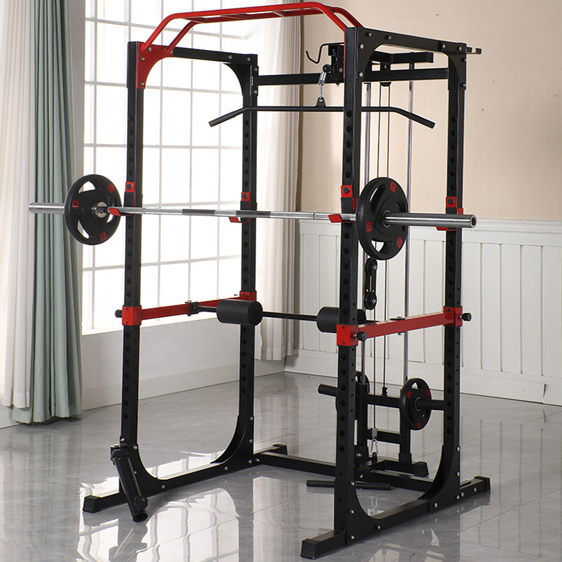 Comercial Power Cage Squat Rac - đánh giá và giá Home Gym Pull Up