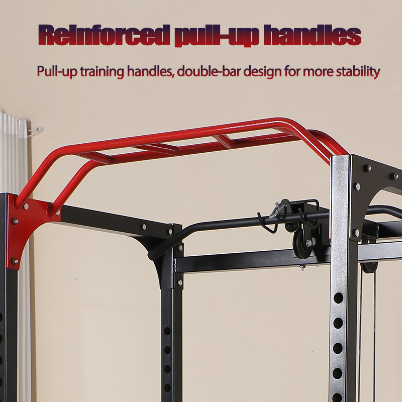 Comercial Power Cage Squat Rac - đánh giá và giá Home Gym Pull Up