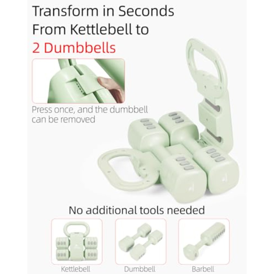 Home gym dumbbell set: 4-in-1  - đánh giá và giá Home Gym Set