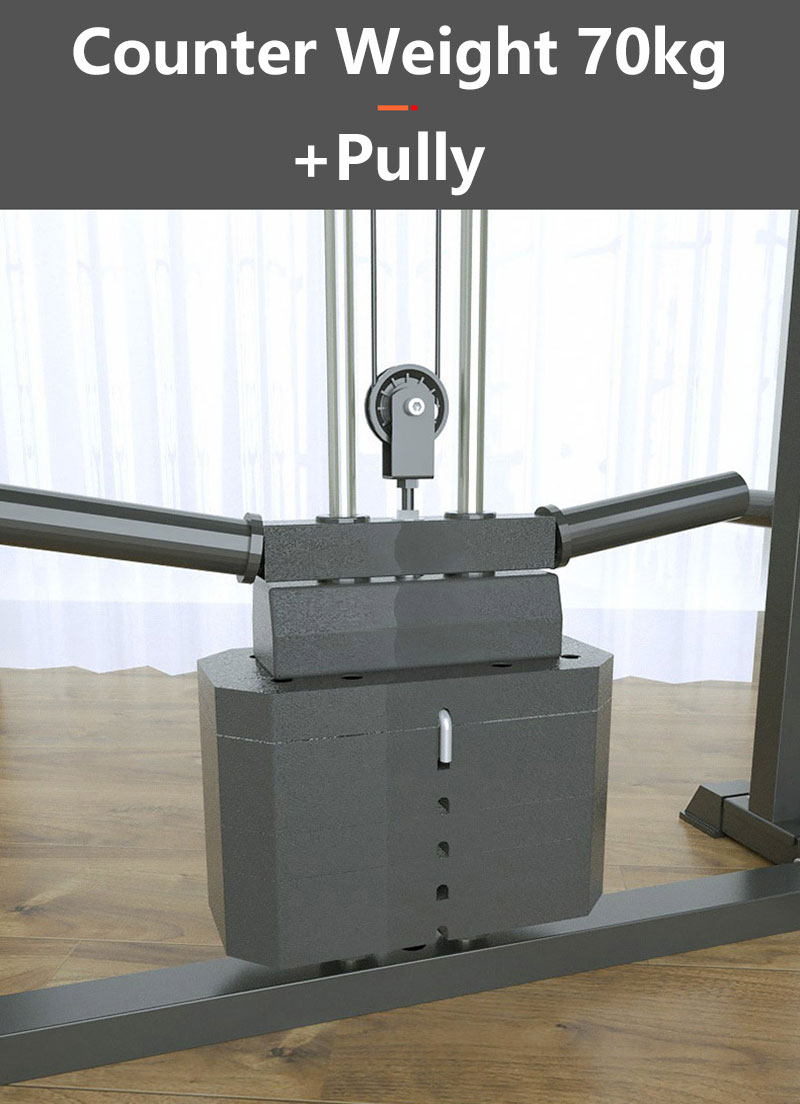 Commercial Multifunctional Pow - đánh giá và giá Home Gym With Smith Machine