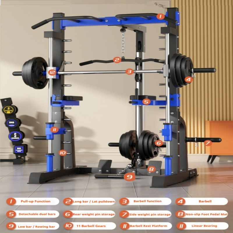 Multi-functional home comprehe - đánh giá và giá Home Gym Setup