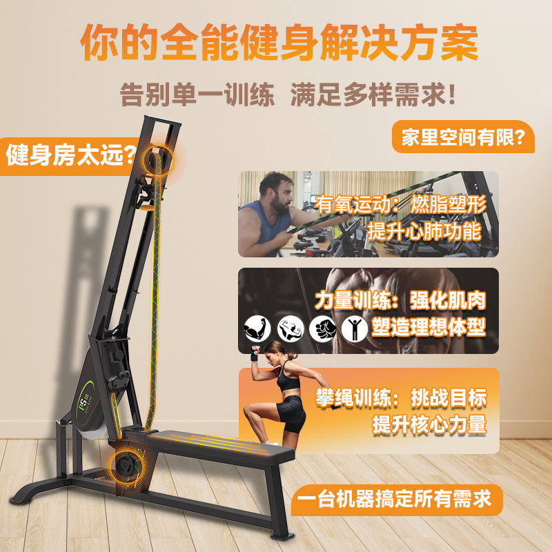 Seated Endless Rope Climbing M - đánh giá và giá Home Gym Resistance Machine