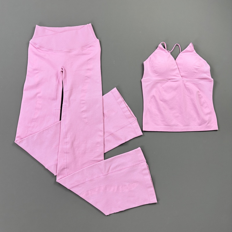 2Pcs Women Seamless Yoga Worko - đánh giá và giá Home Gym Set