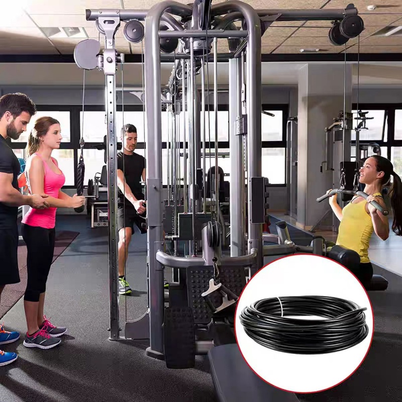 Steel Wire Rope Fitness Cable  - đánh giá và giá Home Gym Cable Pulley System