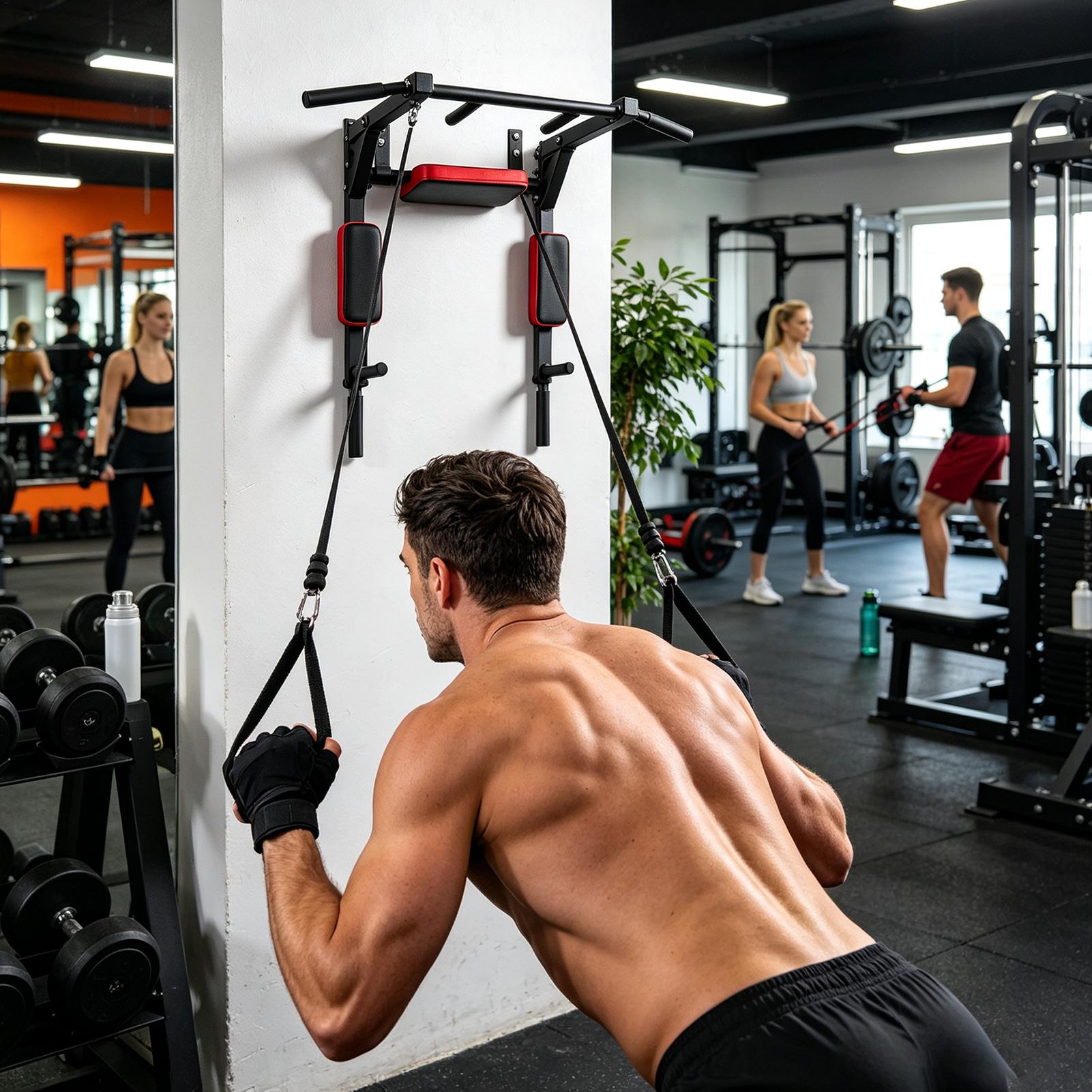 Wall-Mounted Pull-up Bar Fitne - đánh giá và giá Home Gym Pull Up