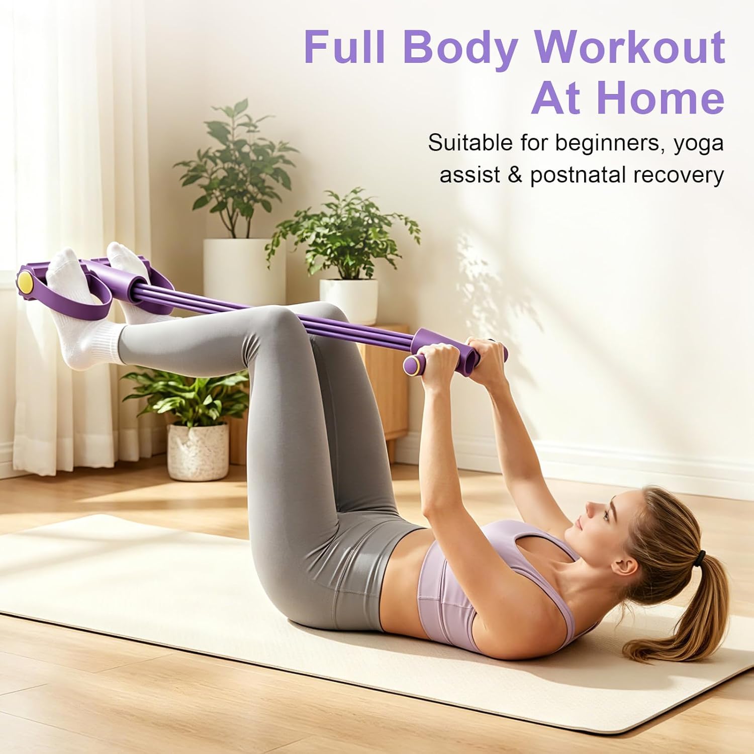 4-Tube Resistance Band Multi F - đánh giá và giá Home Gym Resistance Machine