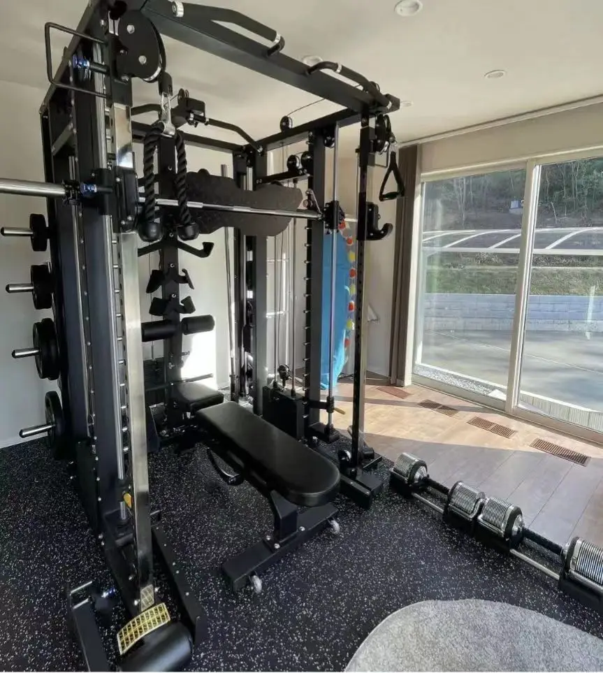 # l Commercial All In One Powe - đánh giá và giá Home Gym With Smith Machine